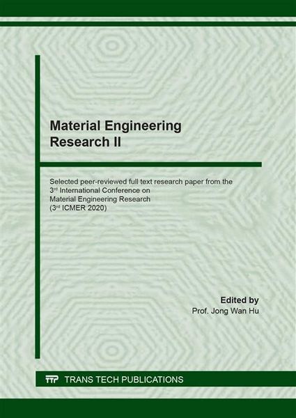 Produktbild: Material Engineering Research II