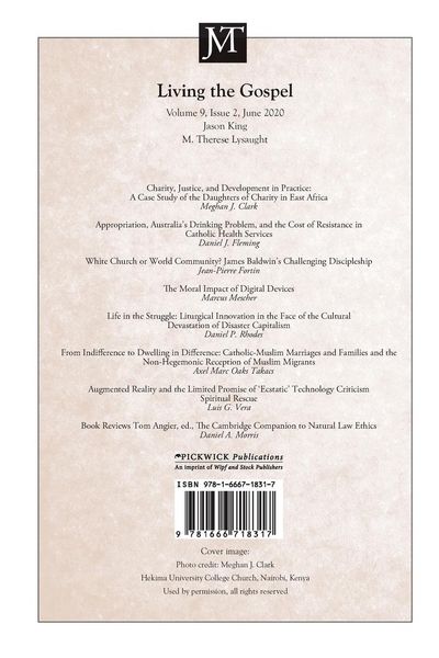 Produktbild: Journal of Moral Theology, Volume 9, Issue 2
