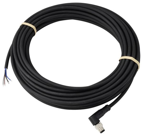 Produktbild: TRU COMPONENTS TC-13751880 Anschlussleitung M8 x 1 Stecker, gewinkelt 10 m Polzahl Sensoren: 5 1 St.