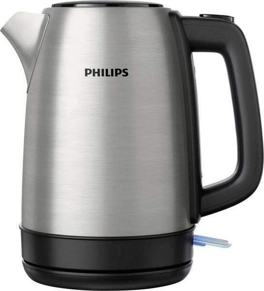 Produktbild: Philips Home HD9350/90 Daily Wasserkocher Edelstahl, Schwarz Fassungsverm&ouml;gen: 1.7 l