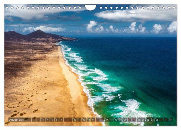 Produktbild: Die Kanarische Inseln Teneriffa, Gran Canaria und Fuerteventura (Wandkalender 2026 DIN A4 quer), CALVENDO Monatskalender