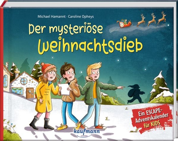 Produktbild: Der mysteri&ouml;se Weihnachtsdieb - Ein Escape-Adventskalender f&uuml;r Kids