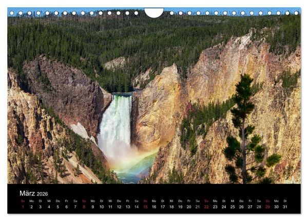 Produktbild: USA Landschaftskalender (Wandkalender 2026 DIN A4 quer), CALVENDO Monatskalender