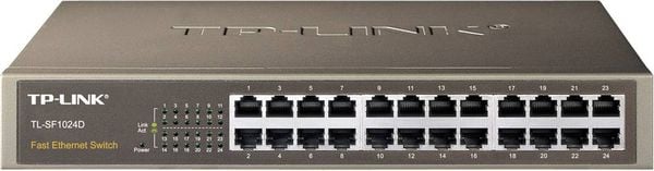 TP-LINK TL-SF1024D Netzwerk Switch 24 Port 100 MBit/s