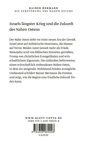 Produktbild: Die Zerst&ouml;rung des Nahen Ostens