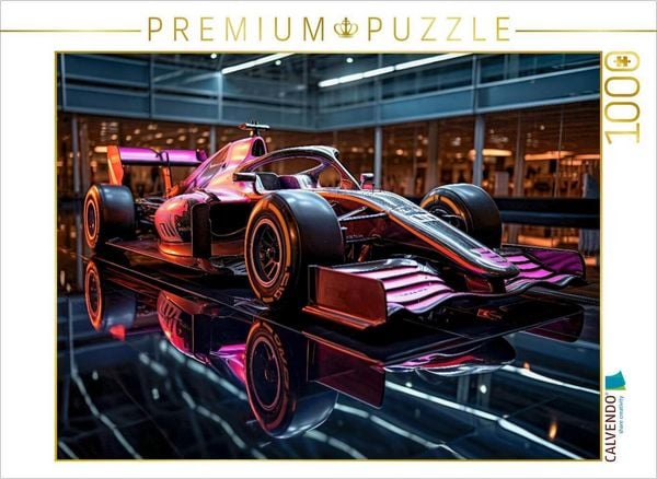Produktbild: CALVENDO Puzzle Rennwagen | 1000 Teile Lege-Gr&ouml;&szlig;e 64x48cm Foto-Puzzle f&uuml;r gl&uuml;ckliche Stunden