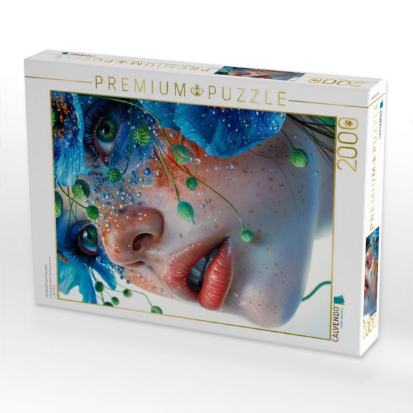 Produktbild: CALVENDO Puzzle Ein Gesicht zum Tr&auml;umen | 2000 Teile Lege-Gr&ouml;&szlig;e 90x67cm Foto-Puzzle f&uuml;r gl&uuml;ckliche Stunden