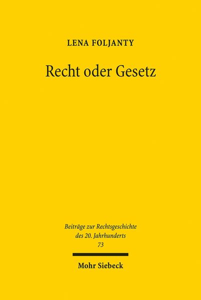 Produktbild: Recht oder Gesetz