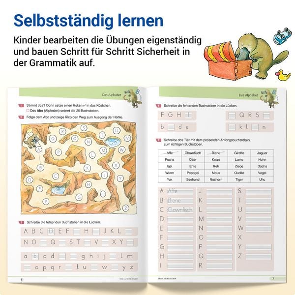 Produktbild: Grammatik mit Rico Schnabel, Klasse 2