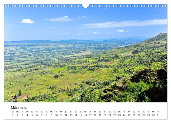 Produktbild: Kenia - Ein Land wie Afrika (Wandkalender 2026 DIN A3 quer), CALVENDO Monatskalender