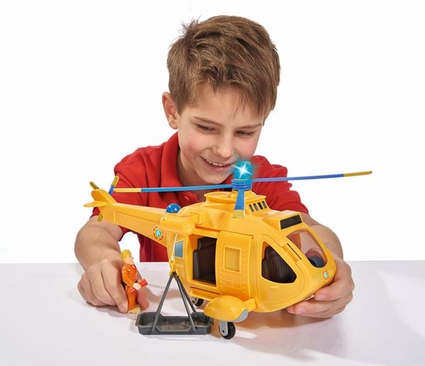 Produktbild: Sam Hubschrauber Wallaby II mit Figur