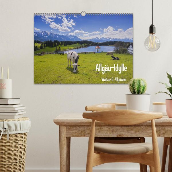 Produktbild: Allg&auml;u-Idylle (Wandkalender 2026 DIN A3 quer), CALVENDO Monatskalender