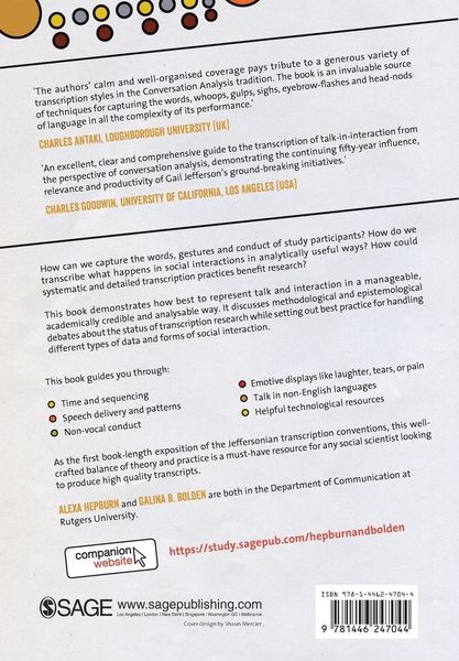 Produktbild: Transcribing for Social Research