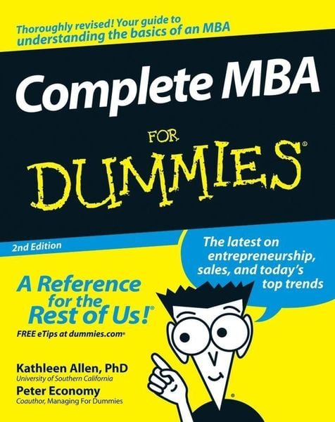 Produktbild: Complete MBA For Dummies