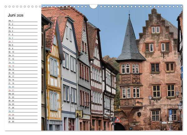 Produktbild: Herrliches Hessen - B&uuml;dingen (Wandkalender 2026 DIN A3 quer), CALVENDO Monatskalender