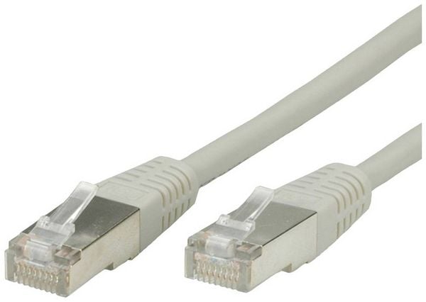 Produktbild: Value 21.99.0802 RJ45 Patchkabel CAT 6 S/FTP 2.00 m Grau 1 St.