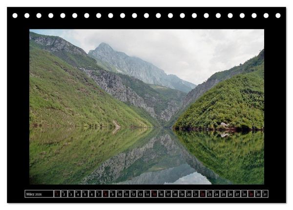 Produktbild: Der Norden Albaniens (Tischkalender 2026 DIN A5 quer), CALVENDO Monatskalender