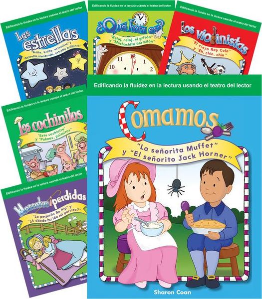 Produktbild: Children's Rhymes 6-Book Spanish Set