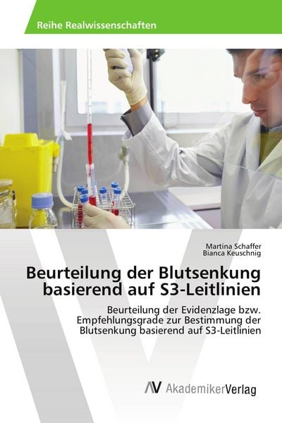 Produktbild: Beurteilung der Blutsenkung basierend auf S3-Leitlinien