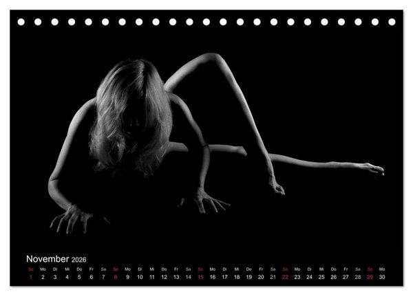 Produktbild: Kunstakt (Tischkalender 2026 DIN A5 quer), CALVENDO Monatskalender