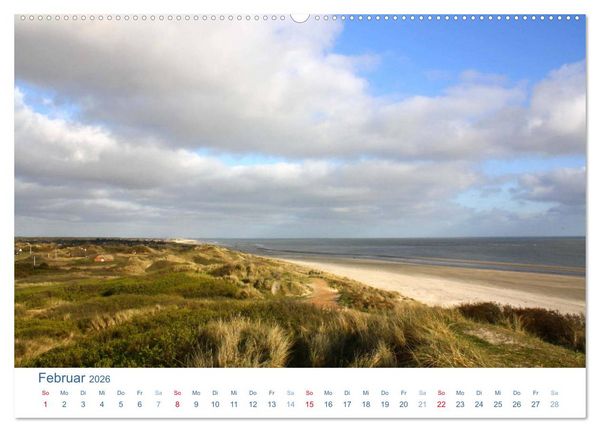 Produktbild: Bl&aring;vand 2026 (Blavand). Impressionen von D&auml;nemarks Nordseek&uuml;ste (hochwertiger Premium Wandkalender 2026 DIN A2 quer), Kunstdruck in Hochglanz