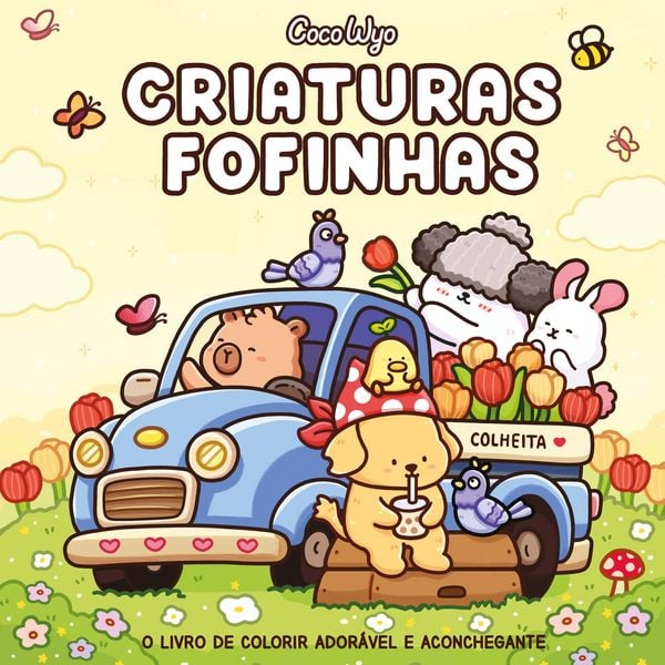 Produktbild: Criaturas fofinhas (Cozy Cuties) - livro de colorir Coco Wyo