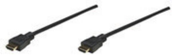 Produktbild: Manhattan HDMI Anschlusskabel HDMI-A Stecker, HDMI-A Stecker 1.80 m Schwarz 306119-CG 4K UHD HDMI-Kabel