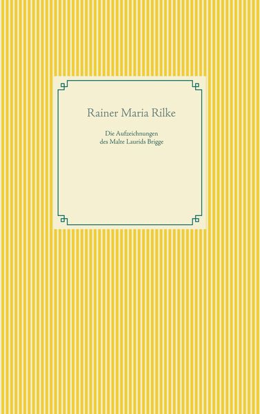Produktbild: Die Aufzeichnungen des Malte Laurids Brigge
