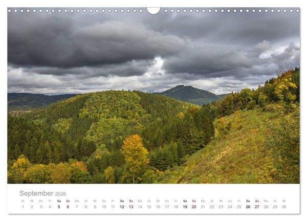 Produktbild: Sauerl&auml;nder Berge (Wandkalender 2026 DIN A3 quer), CALVENDO Monatskalender