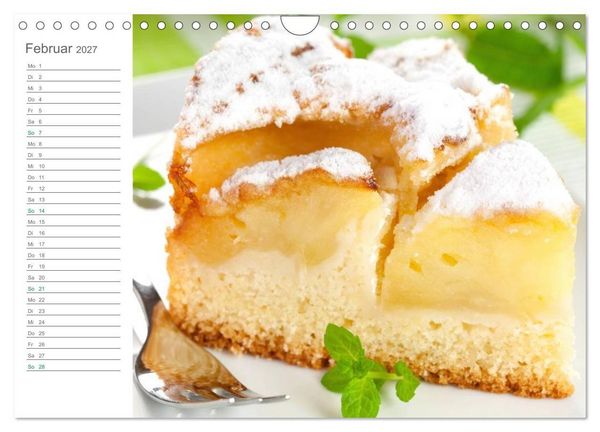 Produktbild: Mhhh... Kuchenzeit Mein K&uuml;chenplaner (Wandkalender 2027 DIN A4 quer), CALVENDO Monatskalender