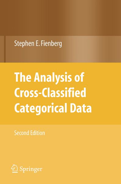 Produktbild: The Analysis of Cross-Classified Categorical Data