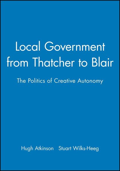 Produktbild: Local Government from Thatcher to Blair
