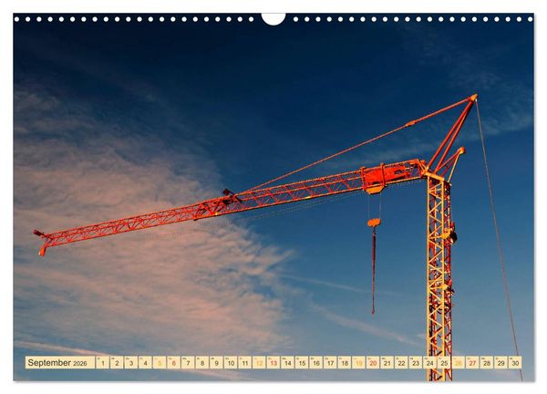 Produktbild: Krane - b&auml;renstarke Arbeitstiere (Wandkalender 2026 DIN A3 quer), CALVENDO Monatskalender