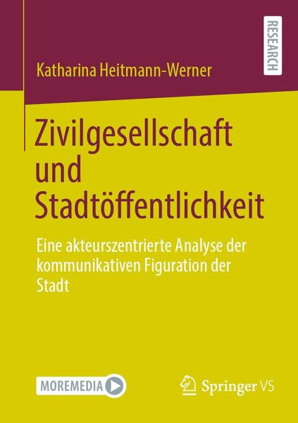 Produktbild: Zivilgesellschaft und Stadt&ouml;ffentlichkeit