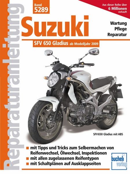 Produktbild: Suzuki Gladius 650 ccm V2 neues Modell