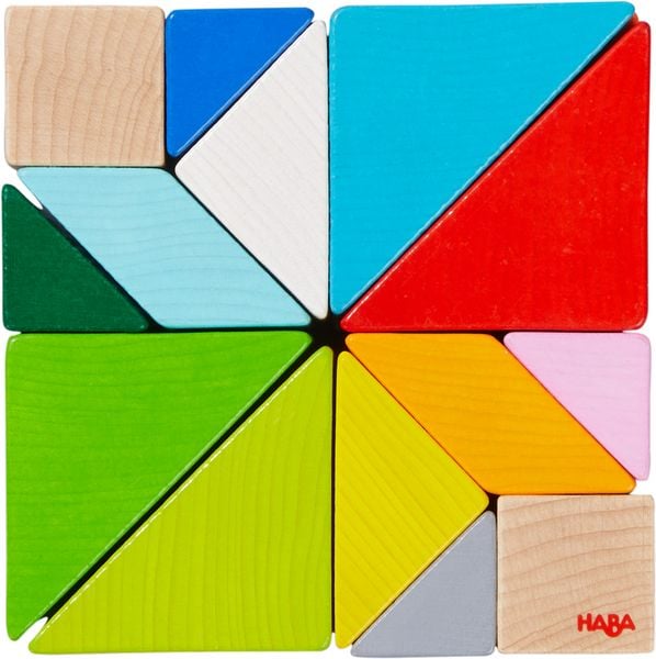 Produktbild: HABA 3D-Legespiel Tangram-W&uuml;rfel (Kinderspiel)