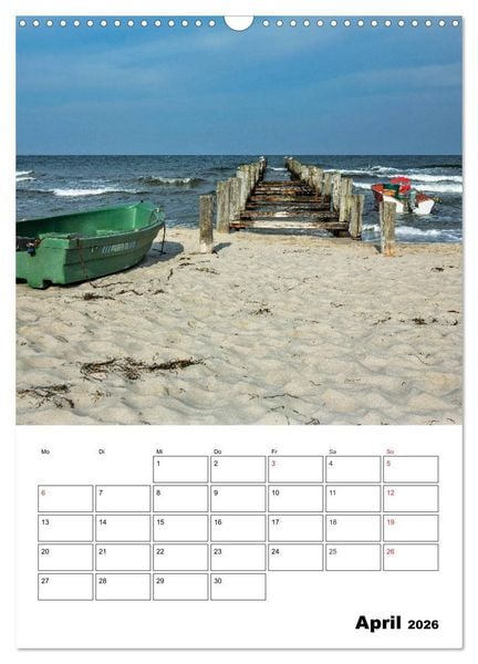 Produktbild: Ostsee. Urlaubsfeeling pur (Wandkalender 2026 DIN A3 hoch), CALVENDO Monatskalender
