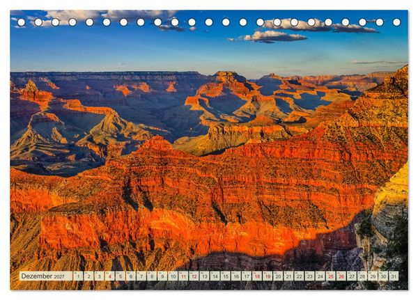 Produktbild: Unterwegs in ARIZONA (Tischkalender 2027 DIN A5 quer), CALVENDO Monatskalender