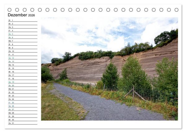 Produktbild: Landschaften in der Eifel (Tischkalender 2026 DIN A5 quer), CALVENDO Monatskalender