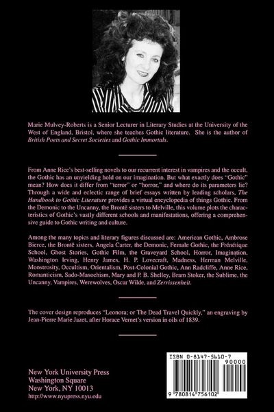 Produktbild: The Handbook to Gothic Literature
