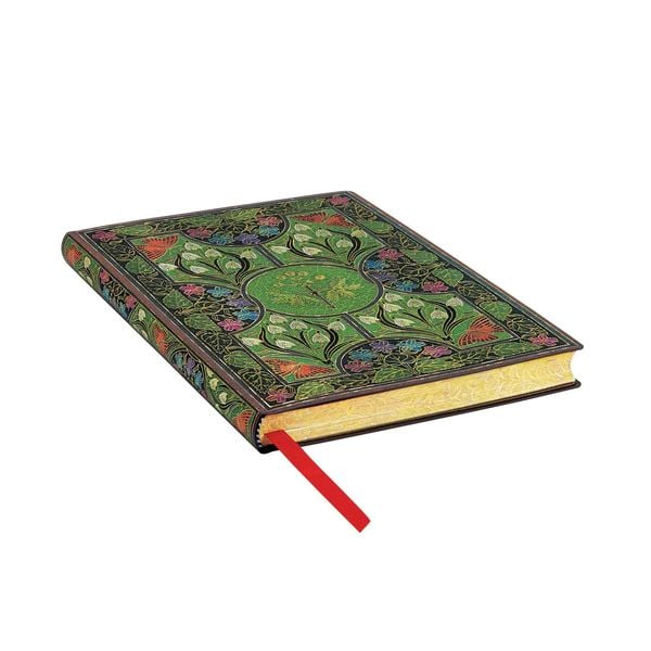 Produktbild: Softcover Notizbuch Bl&uuml;hende Poesie, Midi, Liniert
