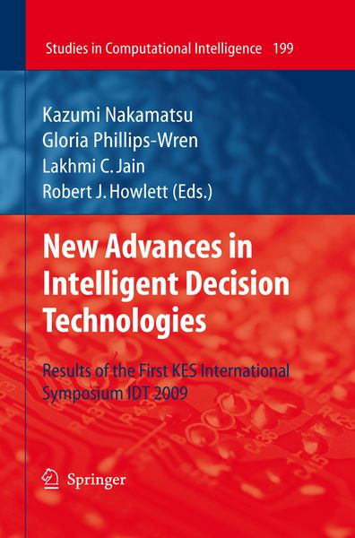 Produktbild: New Advances in Intelligent Decision Technologies