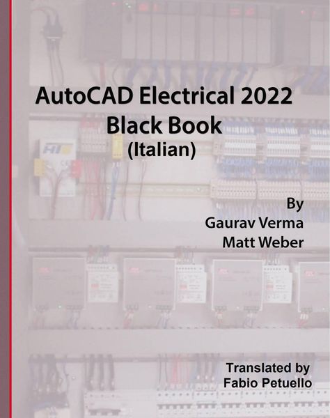 Produktbild: AutoCAD Electrical 2022 Black Book (Italian)