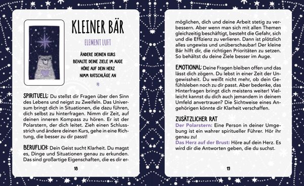 Produktbild: Kartenbox: Mein kleines Sternorakel
