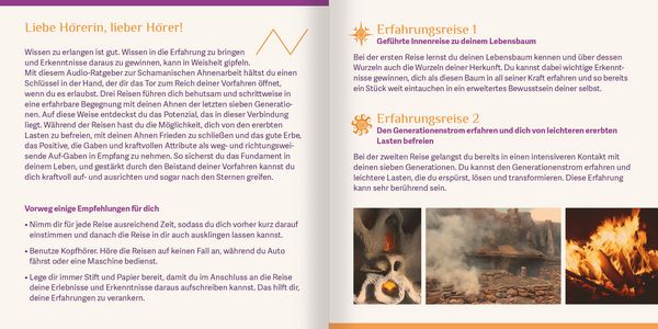 Produktbild: Schamanische Ahnenarbeit - Gef&uuml;hrte Reisen mit Trommelbegleitung. Audio-CD