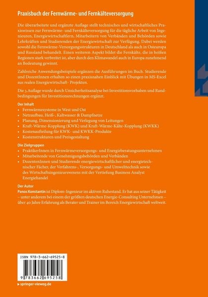 Produktbild: Praxisbuch der Fernw&auml;rme- und Fernk&auml;lteversorgung