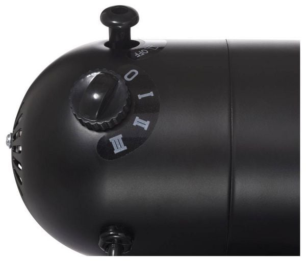 Produktbild: Sygonix Tischventilator 35W (&Oslash; x H) 335mm x 400mm Schwarz Oszillierend