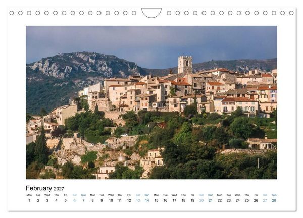 Produktbild: French Riviera The Light of the Blue Coast (Wall Calendar 2027 DIN A4 landscape), CALVENDO 12 Month Wall Calendar