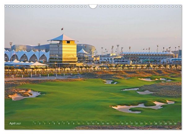 Produktbild: Golfparadiese der Welt (Wandkalender 2027 DIN A3 quer), CALVENDO Monatskalender