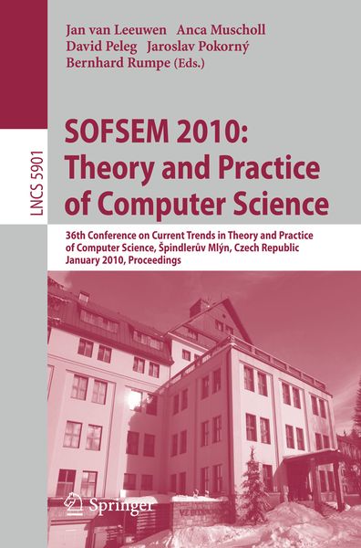 Produktbild: SOFSEM 2010: Theory and Practice of Computer Science